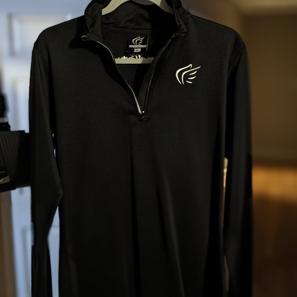 ACTIVE FAITH Limited Edition Performance quarter zip sports top